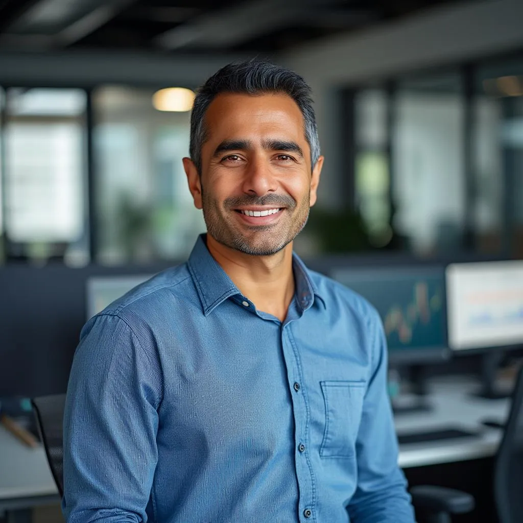 Foto de Ricardo Gómez, CEO de TechnoVida